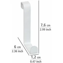 Wenko Appendiabiti, Multicolore, 4 Uds, 1.2 X 6 X 7.6 Cm -Stile Bagno 77565060 3