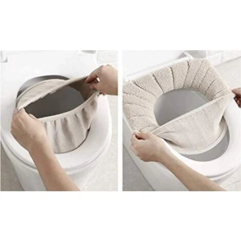 Sedile Del Gabinetto, Morbido E Caldo, Lavabile, 3 Pezzi 2 Sedile Del Gabinetto, Morbido E Caldo, Lavabile, 3 Pezzi - immagine 2