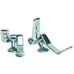 Coppia Cerniere In Ottone Cromato Per Coprivaso ART.190