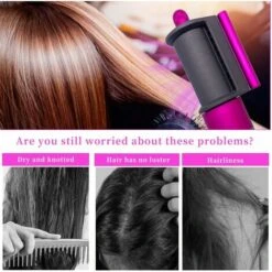 Accessorio Accessorio Per Asciugacapelli Ugello Antifurto Raddrizza Accessorio Applica A Dyson Airwrap HS01/HS05 1pc (solo Accessori) -Stile Bagno 78200211 4