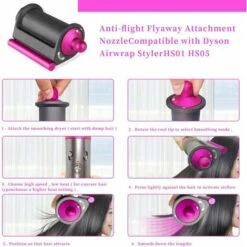 Accessorio Accessorio Per Asciugacapelli Ugello Antifurto Raddrizza Accessorio Applica A Dyson Airwrap HS01/HS05 1pc (solo Accessori) -Stile Bagno 78200211 5