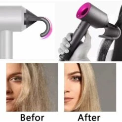 Ugello Per Attacco Asciugacapelli Delmkin Ugello Anti Volo Accessorio Applica A Dyson Supersonic HD01 HD02 HD03 HD04 HD08 1pc (solo Accessori) -Stile Bagno 78200233 4