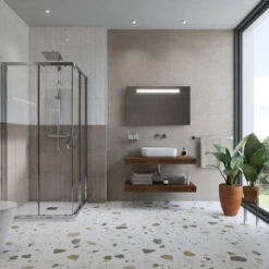 Hansgrohe Vernis Shape, Colonna Doccia 230 1 Getto EcoSmart 9 L/min Con Miscelatore Termostatico, Cromata (26097000hansgrohe) -Stile Bagno 78690157 4