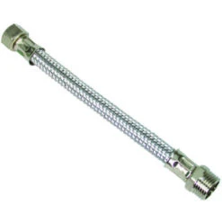 Flessibile Inox M1/2 - F3/8 - M 1/2 F 3/8 Cm.25