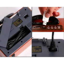 Radio Retro Wireless Vintage Cassa Portatile FM AM MP3 SW AUX USB TF CARD -Stile Bagno 79597927 4