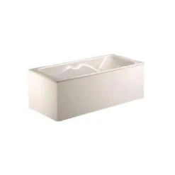 Rivestimento In Laminato Bianco Per Vasca Da Bagno 1m80. Aquarine