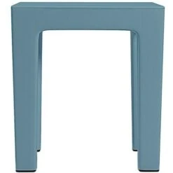 Sgabello Bagno Lello Multiuso Turchese Cobalto Effetto Legno -Stile Bagno 80155533 4