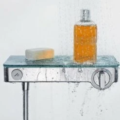 Hansgrohe ShowerTablet Select - Miscelatore Doccia Termostatico 300, Bianco/cromato 13171400 -Stile Bagno 80271786 3