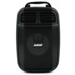 Trade Shop - Altoparlante Bluetooth Wireless Microfono Supporto Cellulare Karaoke Led Q-l024 -Stile Bagno 80935177 3