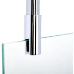 Barra Stabilizzatrice A Soffitto Per Schermo Doccia 5-8 Mm, 80 Cm Da Accorciare, Barra Di Fissaggio Universale Schulte, Aspetto Cromato