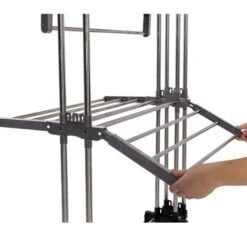 Asciugabiancheria Espandibile Grigio GIGA Con 30 Accessori -Stile Bagno 81211882 5