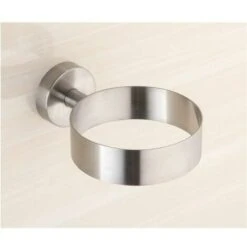 Piazza Porta Phon Da Parete (acciaio Inox, Passanti) -Stile Bagno 81289648 5