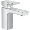 Hansgrohe Vernis Shape, Miscelatore Lavabo ComfortZone 100 CoolStart Con Piletta E Scarico Sintetico, Cromato (71594000)