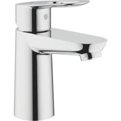 Grohe BauLoop, Miscelatore Lavabo Con Cartuccia 28 Mm, Cromato (23337000)