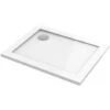 Piatto Doccia Rettangolare 70X90 Cm Colore Bianco In Resina Ponsi Solilux BPR03 Bianco