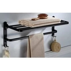 None Porta Asciugamani Da Doccia Mensola Porta Asciugamani Da Parete In Acciaio Inossidabile 59 Cm