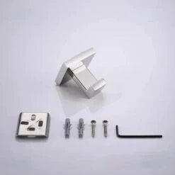 None Gancio Per Accappatoio Per Accappatoio Casa Bagno Cappotto Asciugamano Cappello Ganci Per Accappatoio In Acciaio Inossidabile -Stile Bagno 81947100 3