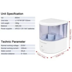 None Dispenser Sapone Automatico Con Sensore Infrarossi Dispenser Sapone Bagno -Stile Bagno 81947252 3