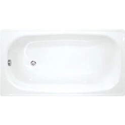 Jika (Groupe Roca) Riga Vasca Da Bagno In Acciaio Smaltato 130 X 70 Cm, Bianco (H2340300000001)