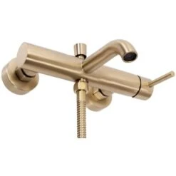 RUBINETTO DA VASCA REA LUNGO L. GOLD MAT -Stile Bagno 82226667 3