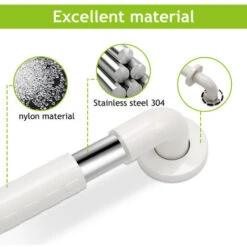 Randaco Maniglia Doccia Anziani, Antiscivolo Maniglione Bagno Per Vasca Da Bagno In Acciaio Inox, Safety Grab Bars For Bathtub WC -Stile Bagno 82454524 5