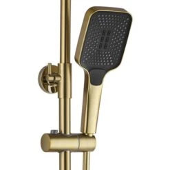 Set Doccia Con Termostato REA ROB Gold Brush -Stile Bagno 82749230 4