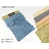 SET 3 TAPPETI BAGNO 4 ASS. 100% COTONE