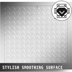 VEVOR Chiusino Da Incasso Pozzetto, Coperchio In Lamiera Di Acciaio Zincato, 50x50 Cm, Pozzetto Giardino In Lamiera Zincata, 2 Viti, Per Apertura Drenaggio Su Nave Stazione Di Pompaggio O Parcheggio -Stile Bagno 82818693 3