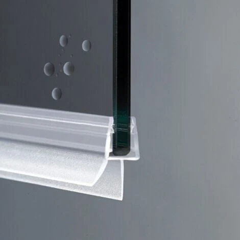 Guarnizione Box Doccia Con Gocciolatoio | Vetro 6mm 8mm EC-204 3 Guarnizione Box Doccia Con Gocciolatoio | Vetro 6mm 8mm EC-204 - immagine 3