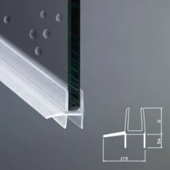 Guarnizione Box Doccia Con Gocciolatoio | Vetro 6mm EC-848