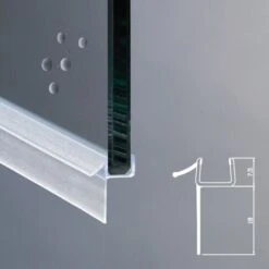 Guarnizione Box Doccia Con Gocciolatoio | Vetro 8mm EC-18-6091