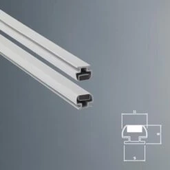 Guarnizione Magnetica Box Doccia In Gomma EC-MAG-9-41 Colore: Bianco