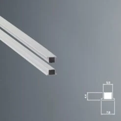 Guarnizione Magnetica Box Doccia In Gomma EC-MAG-R55T Colore: Grigio