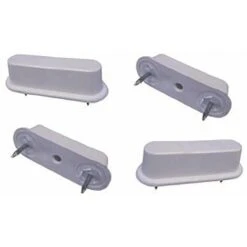 SANIPLAST Set Paracolpi Chiodati H 12 Mm