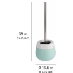 Portarotolo E Portascopino WC Malta Verde Menta/bianco WENKO 7 Portarotolo E Portascopino WC Malta Verde Menta/bianco WENKO -Stile Bagno 8415667 3