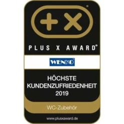 Portascopino Per WC Flakon Bianco WENKO -Stile Bagno 8426393 4