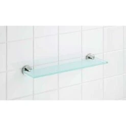 Mensola Vetro Bosio Lucido WENKO -Stile Bagno 8426651 3
