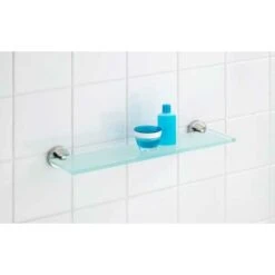 Mensola Vetro Bosio Lucido WENKO -Stile Bagno 8426651 4