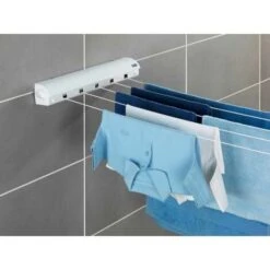 Stendibiancheria Estensibile Da Muro WENKO -Stile Bagno 8426845 3