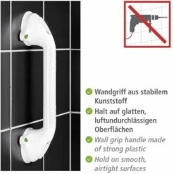 Maniglia Da Muro Secura 42 Cm WENKO -Stile Bagno 8426980 3
