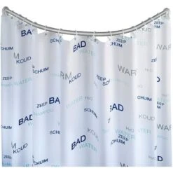 Bastone Tenda Doccia Curvo Chrome WENKO