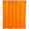 Tenda Doccia Antimuffa Monocolore Arancio WENKO