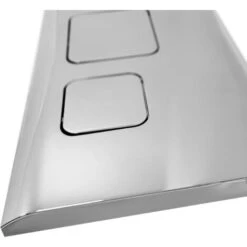 PULSANTE PER SUPPORTO SET DA INCASSO WC F Chrome -Stile Bagno 85689183 3