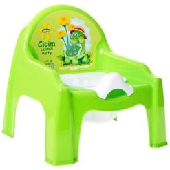 091103 Vasino Per Bambini Sedia Con Vasino In Plastica 4 Colori Baby Potty Colore: Bianco -Stile Bagno 85740415 4