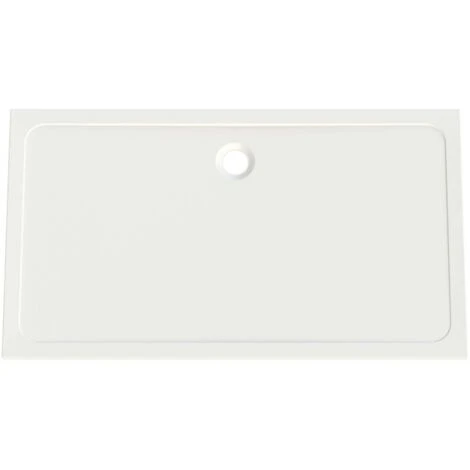 Vassoio Doccia Design Bianco 160x90x3cm 1 Vassoio Doccia Design Bianco 160x90x3cm