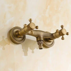 BETTE Miscelatore A Parete In Ottone Per Vasca, Doccia, Rubinetto Bagno Vintage -Stile Bagno 85906954 4