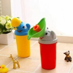 BETT Orinatoio Portatile Per Bambini - Toilette Mobili Per Bambini E Bambine - In Auto - In Viaggio - In Campeggio -Stile Bagno 85907057 3