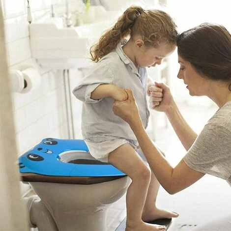 Riduttore Per WC Pieghevole Per Bambini Blu Riduttore Per Seggiolino Per Bambini WC Da Viaggio Pieghevole Vasino Da Viaggio Per Bambini, BR-Vie 4 Riduttore Per WC Pieghevole Per Bambini Blu Riduttore Per Seggiolino Per Bambini WC Da Viaggio Pieghevole Vasino Da Viaggio Per Bambini, BR-Vie - immagine 4