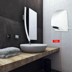 GTA Asciugamani Elettrico Commerciale Automatico 600W Asciugamani Menage Dispositivo Di Asciugatura Bagno Ventilatore A Vento Caldo Copertura In Plastica -Stile Bagno 86179412 5