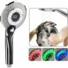 Soffione Doccia A LED, Soffione Doccia A LED A 3 Colori Doccetta Con Controllo Della Temperatura Con Display Digitale Della Temperatura Doccia A 3 Modalità Di Risparmio Idrico